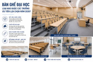 Bàn ghế đại học loại nào