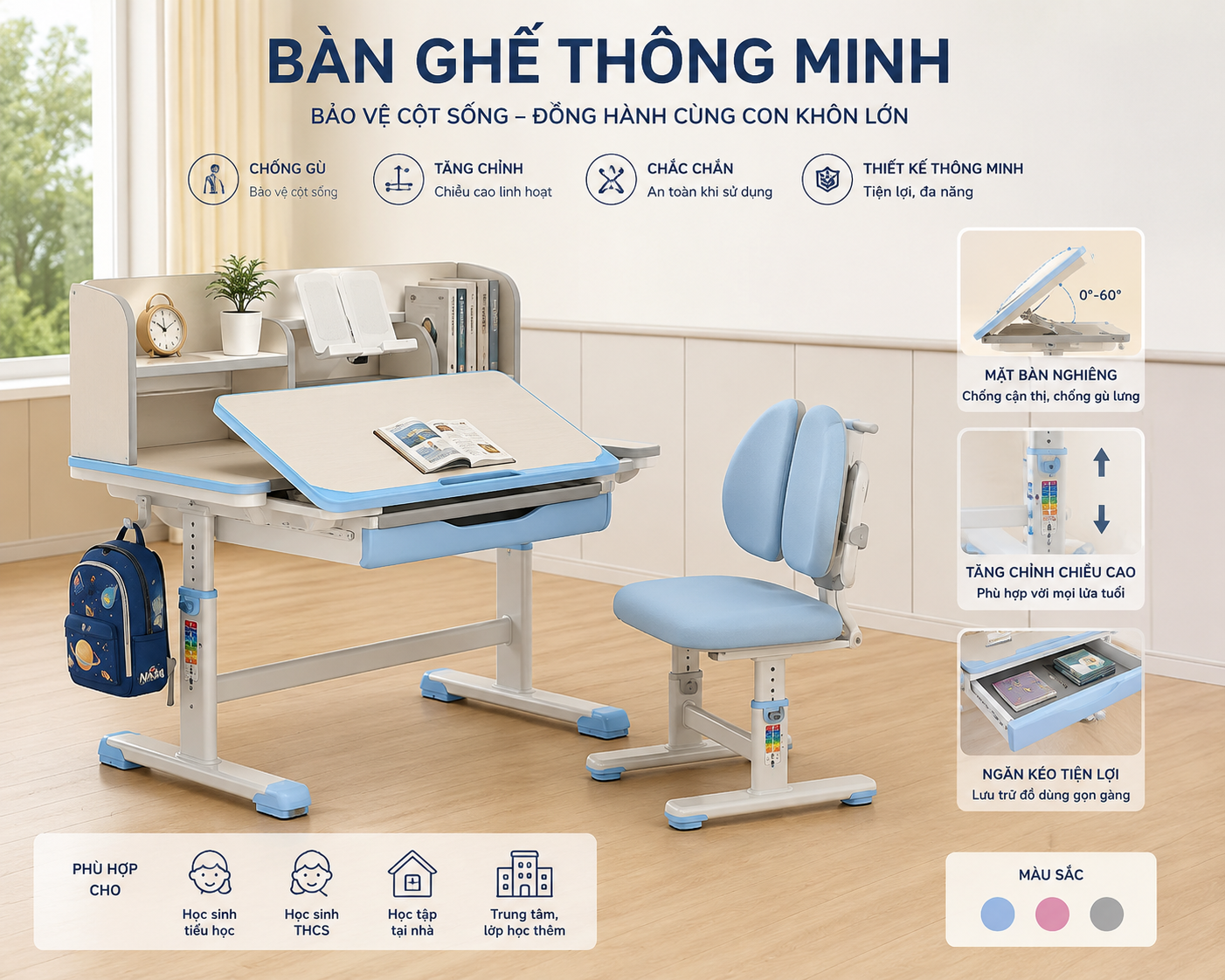 Bàn ghê thông minh