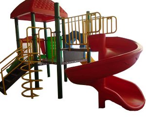 Nhà chơi cầu trượt Ngoài Trời 1